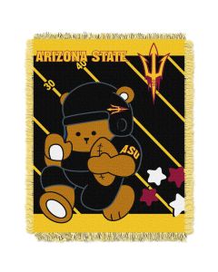 The Northwest Company Arizona State  College Baby 36x46 Triple Woven Jacquard Throw - Fullback Series