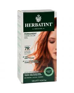 Herbatint Permanent Herbal Haircolour Gel 7R Copper Blonde - 135 ml