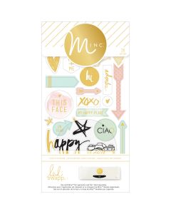 American Crafts Minc Icon Stickers 26/Pkg-