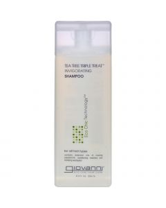 Giovanni Hair Care Products Giovanni Shampoo Tea Tree Triple Treat - 8.5 fl oz