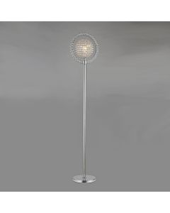 Warehouse of Tiffany Crystal Disco-style Ball Floor Lamp