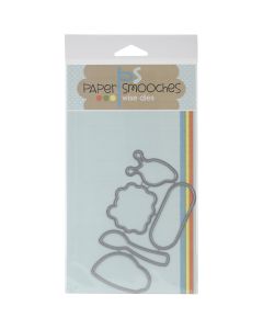 Paper Smooches Die-Healthy Vibes