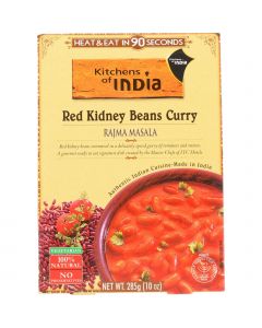Kitchen Of India Dinner - Red Kidney Beans Curry - Rajma Masala - 10 oz - case of 6