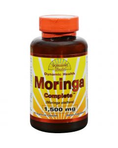 Dynamic Health Moringa Complete - 1500 mg - 60 Vegetarian Capsules