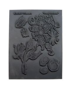 Great Create Christi Friesen Texture Stamp 4.25"X5.5"-Fossillicious