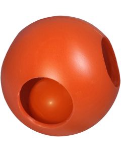 Hueter Toledo Paw-zzle Ball 6"-Orange