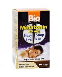 Bio Nutrition Inc Melatonin - 10 mg - 60 Tablets