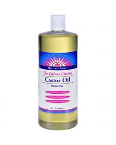 Heritage Products Castor Oil Hexane Free - 32 fl oz