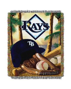 The Northwest Company Rays  "Home Field Advantage" 48x60 Tapestry Throw