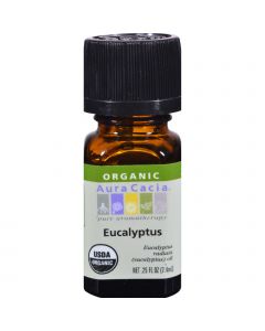 Aura Cacia Organic Eucalyptus - .25 oz