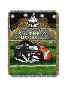 The Northwest Company Southern Mississippi College "Home Field Advantage" 48x60 Tapestry Throw