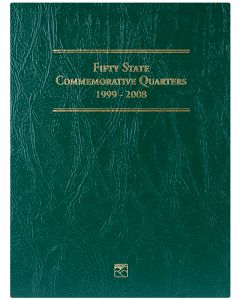Littleton 50 State Commemorative Quarter Folder-1999-2008