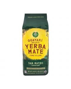 Guayaki Yerba Mate - San Mateo Air Dried - Loose Leaf - Case of 6 - 16 oz.