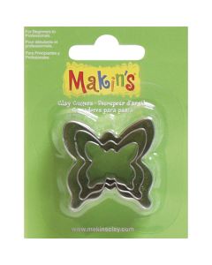 Makin's USA Makin's Clay Cutters 3/Pkg-Butterfly
