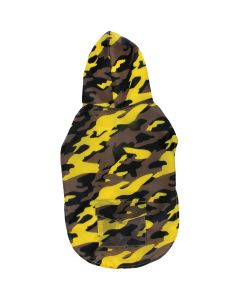 Bh Pet Gear Jelly Wellies Camouflage Raincoat Medium 15"-Yellow