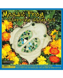 Midwest Products Mosaic Stepping Stone Kit-Frog