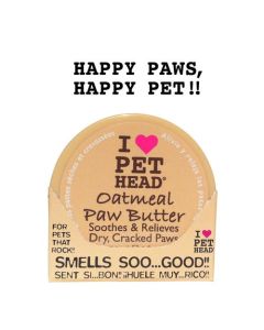 Pet Head Oatmeal Paw Butter 2oz 2.75" x 2.75" x 1.25"