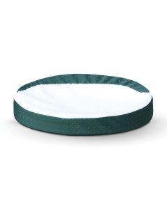 K&H Pet Products Ultra Memory Foam Oval Pet Cuddle Nest Red 13" x 19" x 4"