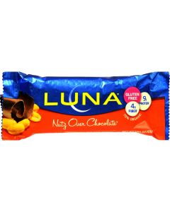 Clif Bar Luna Bar - Organic Nuts Over Chocolate - Case of 15 - 1.69 oz