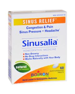 Boiron Sinusalia Sinus Pain - 60 Tablets