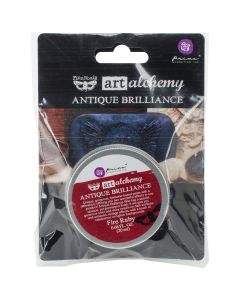 Prima Marketing NEW! Finnabair Art Alchemy Antique Brilliance Wax .68 Fluid Ounce-Fire Ruby