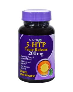 Natrol 5-HTP TR Time Release - 200 mg - 30 Tablets