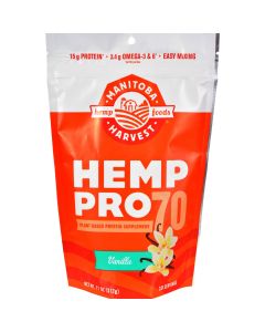 Manitoba Harvest Hemp Pro 70 - Vanilla - 11 oz