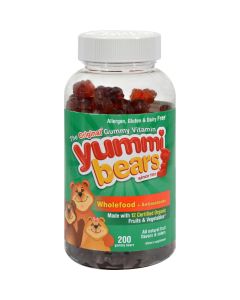 Hero Nutritional Products Hero Nutritionals Yummi Bears Whole Food Supplement For Kids - 200 Chewables