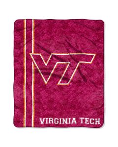 The Northwest Company Virginia Tech College "Jersey" 50x60 Sherpa Throw