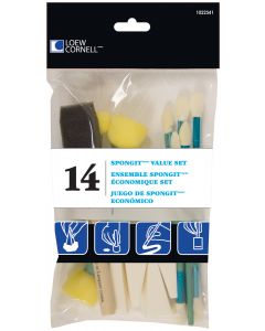 Loew-Cornell Spongit Value Set 14/Pkg-