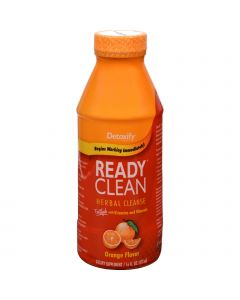 Detoxify One Source Ready Clean Herbal Cleanse - Orange Flavor - 16 oz