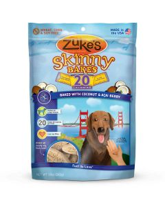 Zuke's Skinny Bakes 20's Coconut and Acai 10 oz.
