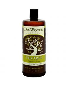 Dr. Woods Naturals Castile Liquid Soap - Tea Tree - 32 fl oz
