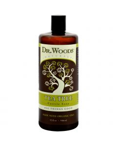 Dr. Woods Naturals Castile Liquid Soap - Tea Tree - 32 fl oz