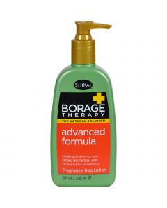 Shikai Products Shikai Borage Therapy Advanced Formula Fragrance Free - 8 fl oz