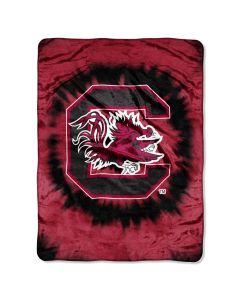 The Northwest Company South Carolina "Force" 60"80" Raschel Throw (College) - South Carolina "Force" 60"80" Raschel Throw (College)