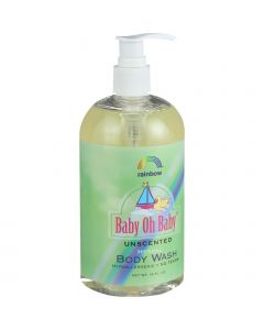 Rainbow Research Baby Oh Baby Herbal Body Wash - Unscented - 16 oz