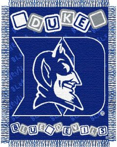 The Northwest Company Duke baby 36"x 46" Triple Woven Jacquard Throw (College) - Duke baby 36"x 46" Triple Woven Jacquard Throw (College)