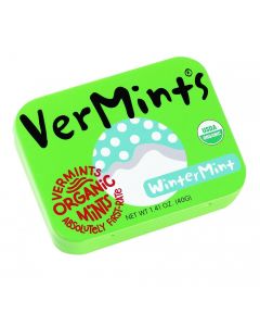 VerMints Breath Mints - All Natural - WinterMint - 1.41 oz - Case of 6