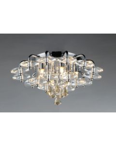 Warehouse of Tiffany Sunflower Crystal Chandelier