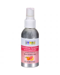 Aura Cacia Aromatherapy Mist Tangerine Grapefruit - 4 fl oz