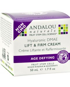Andalou Naturals Age-Defying Hyaluronic DMAE Lift and Firm Cream - 1.7 fl oz