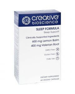 Creative Bioscience Sleep Formula - 60 Vegetarian Capsules