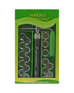 Makin's USA Makin's Professional Ultimate Clay Extruder Deluxe Set 21pcs-Stainless Steel