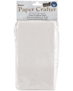 Darice Paper Bags 3.5"X6.5" 40/Pkg-White