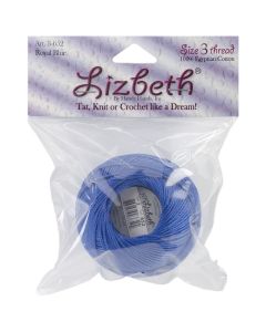 Handy Hands Lizbeth Cordonnet Cotton Size 3-Royal Blue