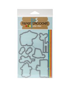 Paper Smooches Die-Happy Camper Icons