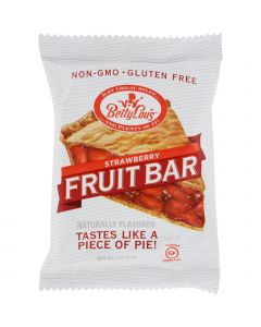 Betty Lou's Fruit Bar - Strawberry - Gluten Free - Case of 12 - 2 oz