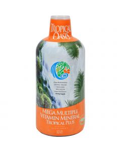 Tropical Oasis Tropical Plus Mega Multiple Vitamn Mineral - 32 fl oz