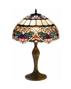 Warehouse of Tiffany Tiffany-style Roman Table Lamp